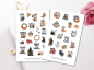 Preview: Autumn Sticker Set